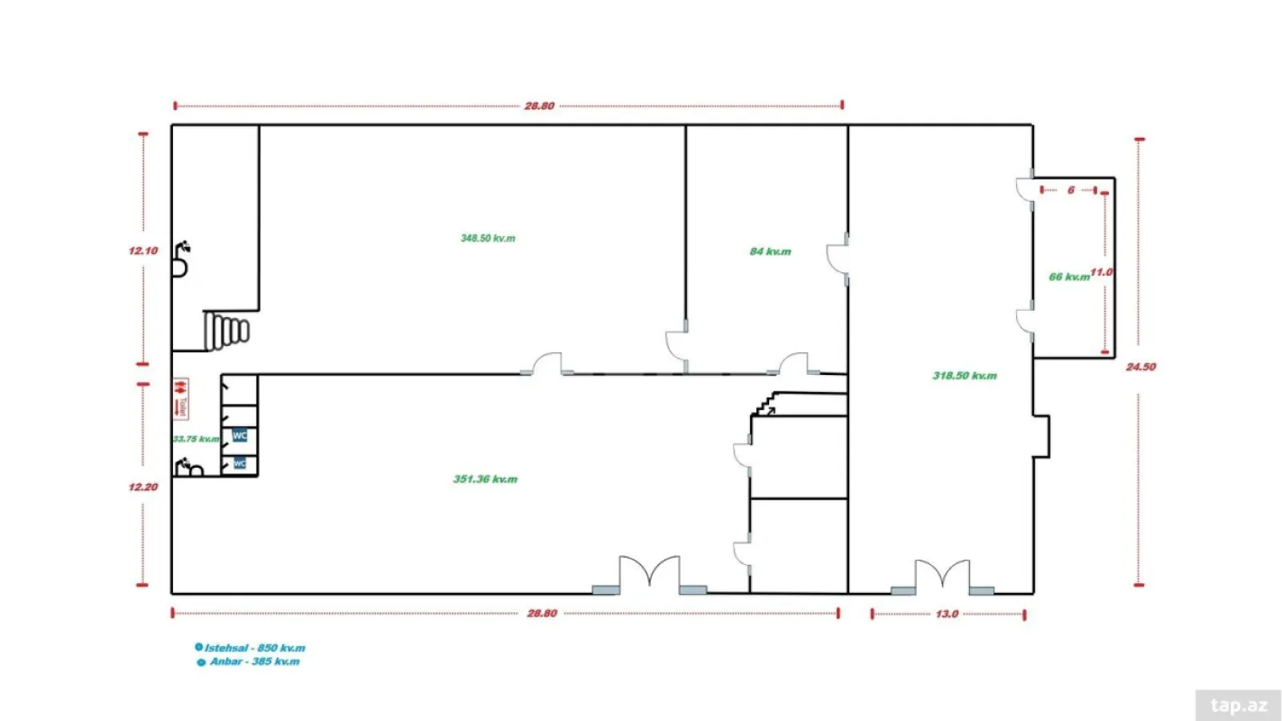 Kirayə verilir obyekt