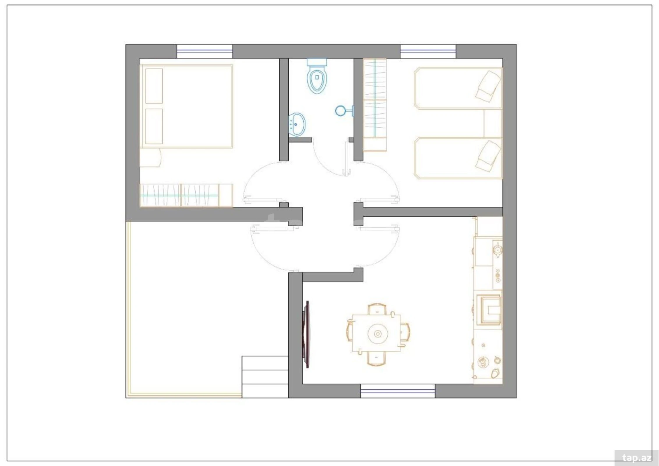 Satılır 18 otaqlı həyət evi