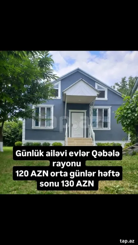 Kirayə verilir 3 otaqlı həyət evi