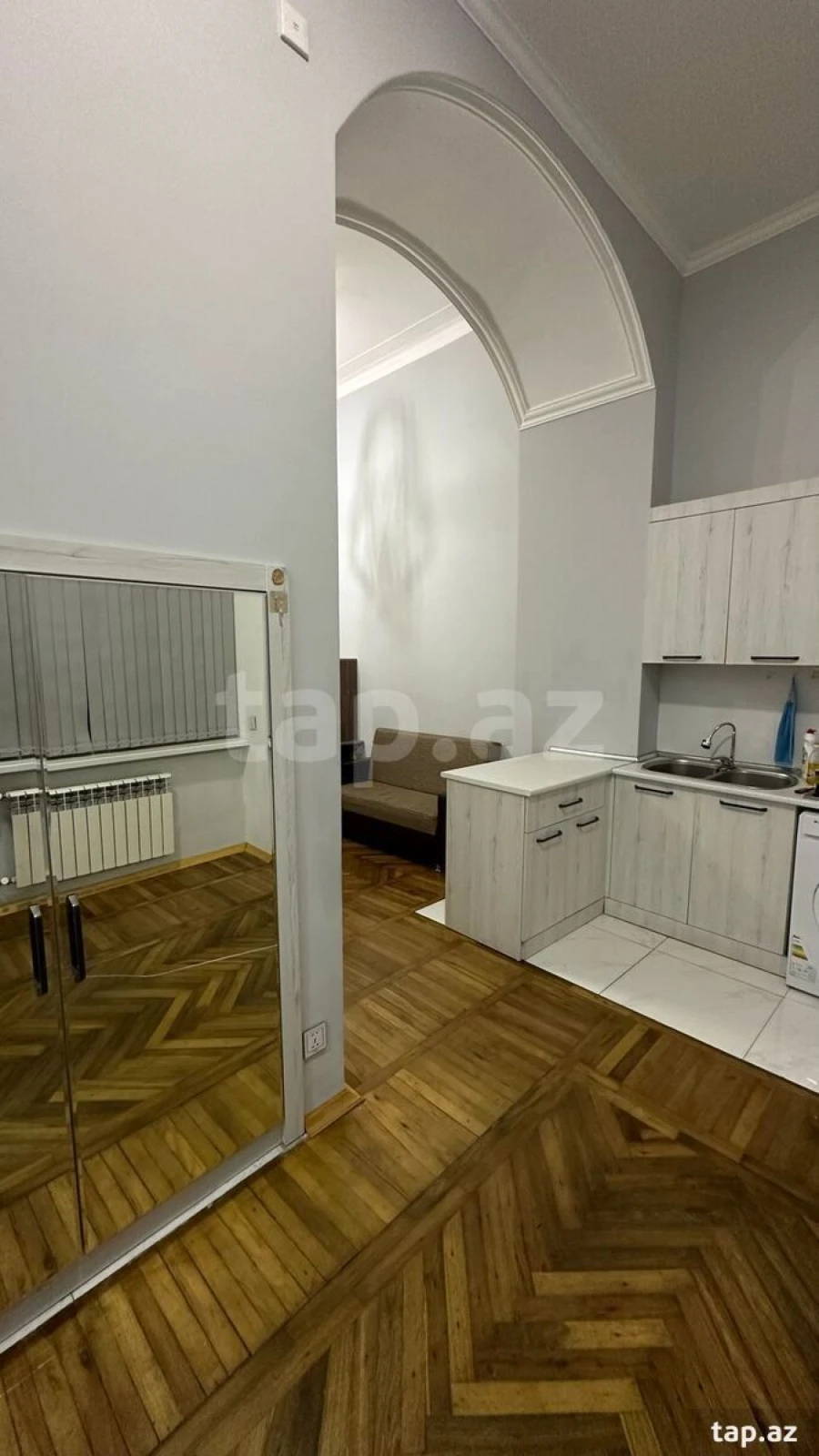 Kirayə verilir 1 otaqlı mənzil 40 m²