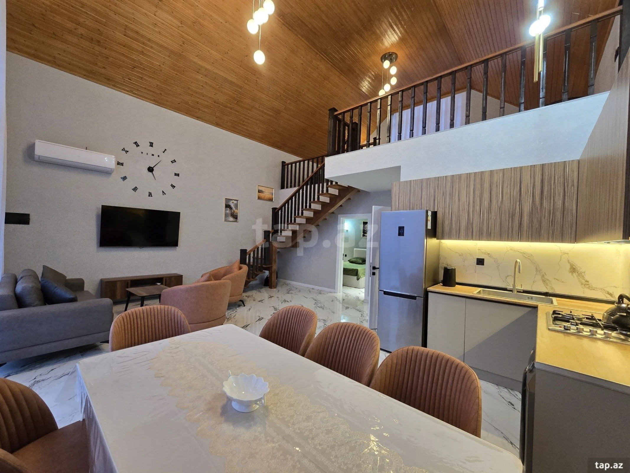 Kirayə verilir 3 otaqlı həyət evi