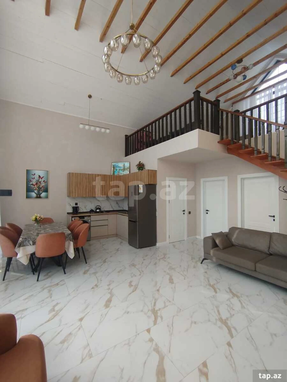 Kirayə verilir 3 otaqlı həyət evi