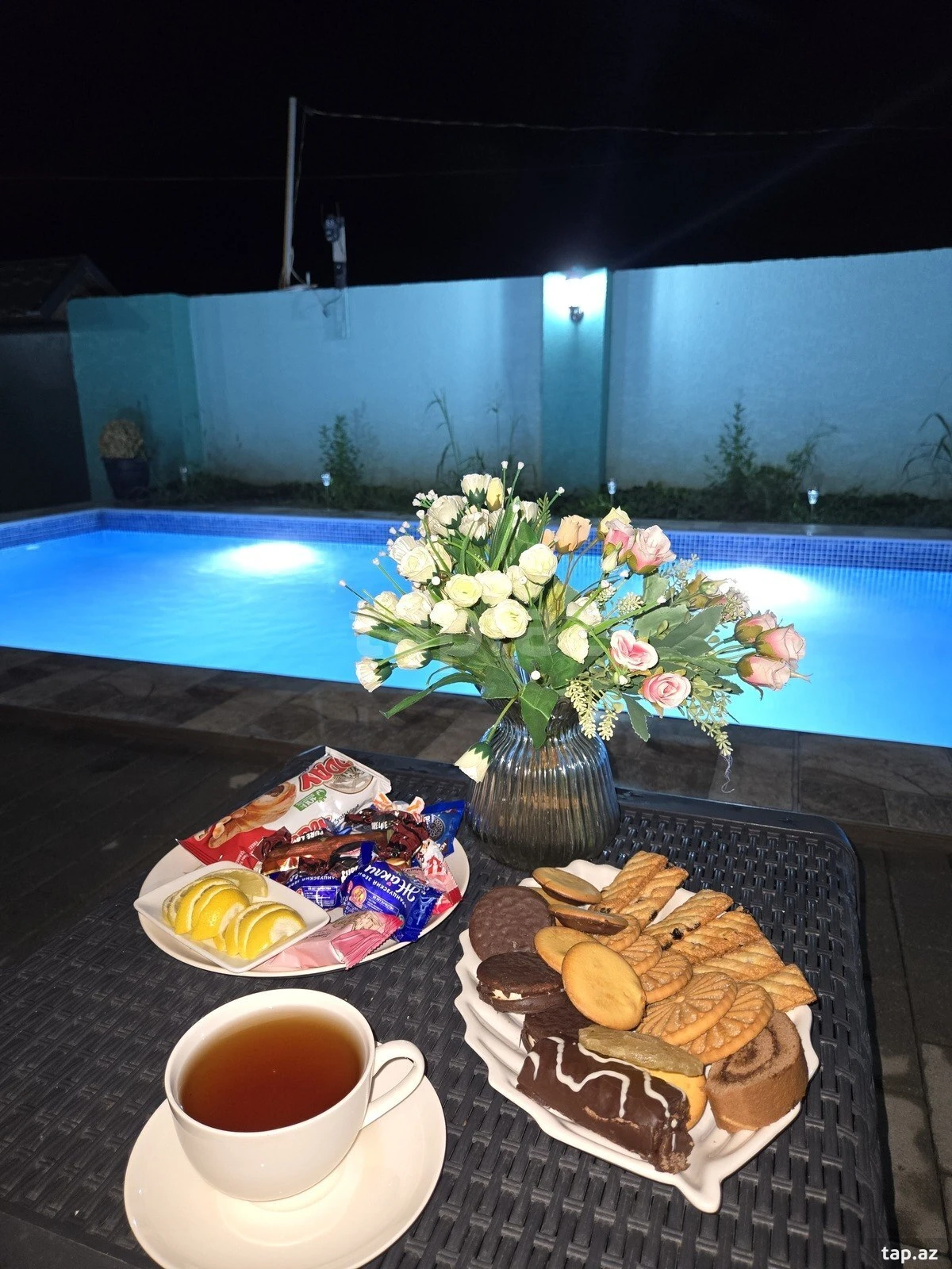 Kirayə verilir 3 otaqlı həyət evi