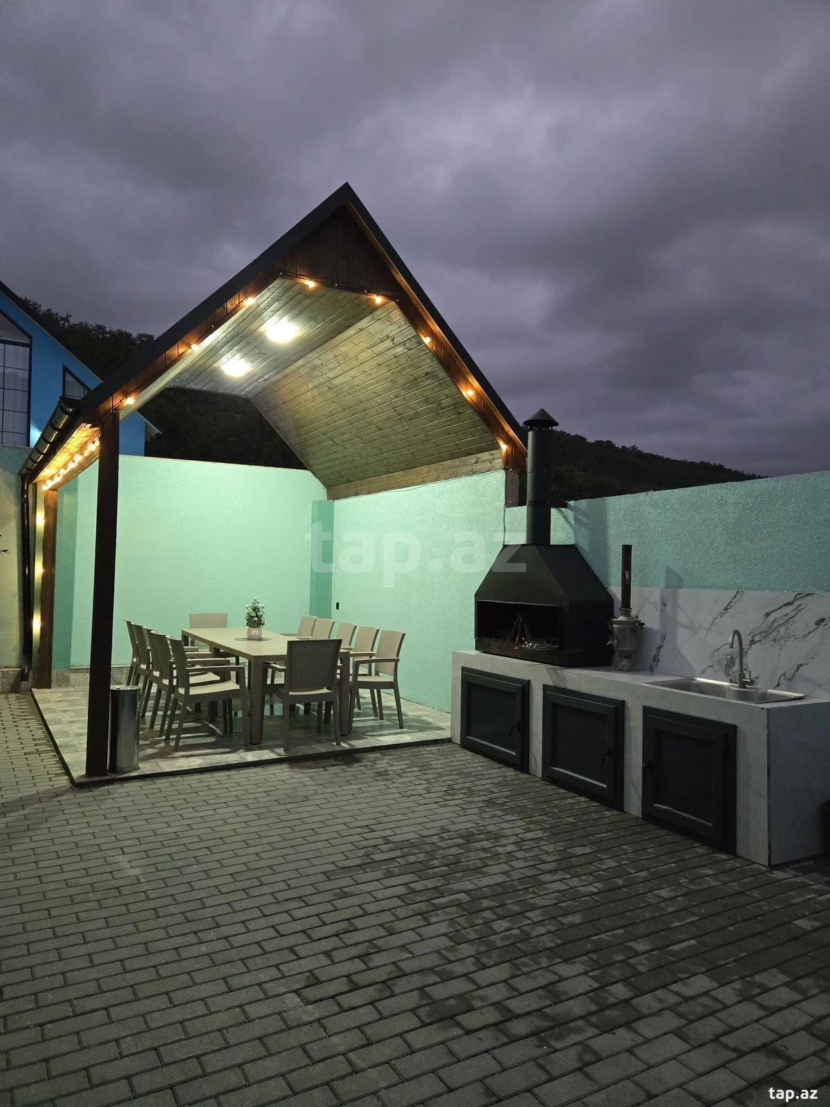 Kirayə verilir 3 otaqlı həyət evi