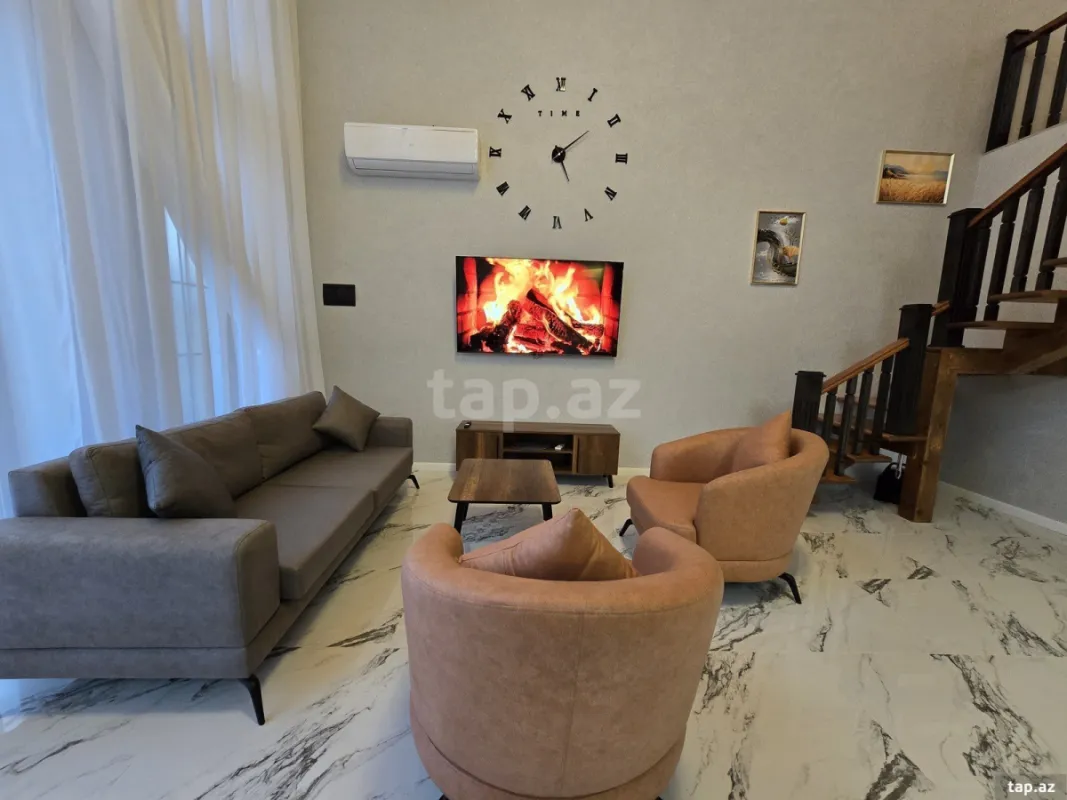 Kirayə verilir 3 otaqlı həyət evi