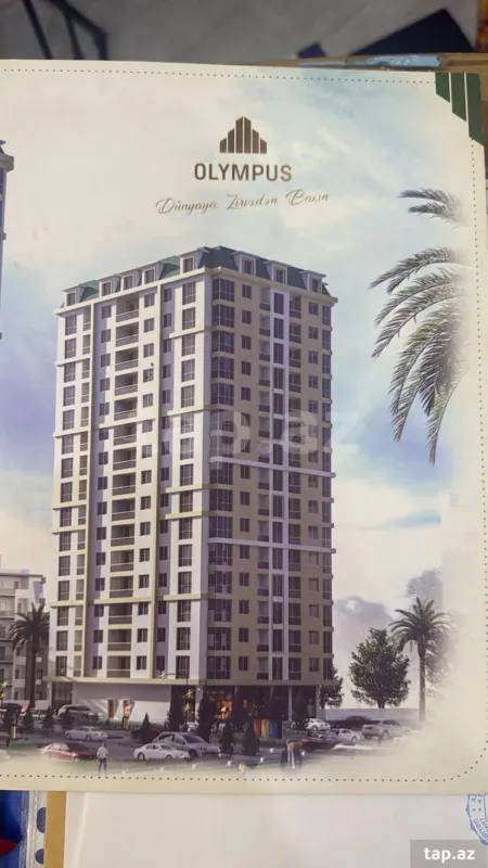 Satılır 2 otaqlı yeni tikili 65 m²