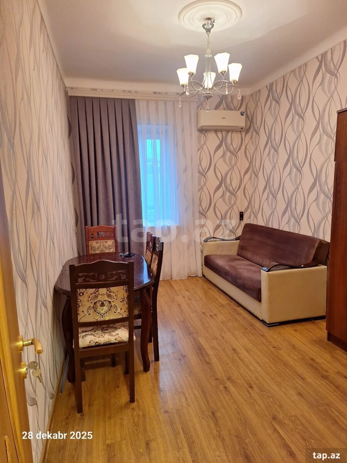 Satılır 1 otaqlı mənzil 25 m²