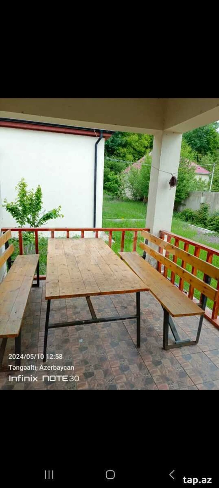 Kirayə verilir 3 otaqlı həyət evi