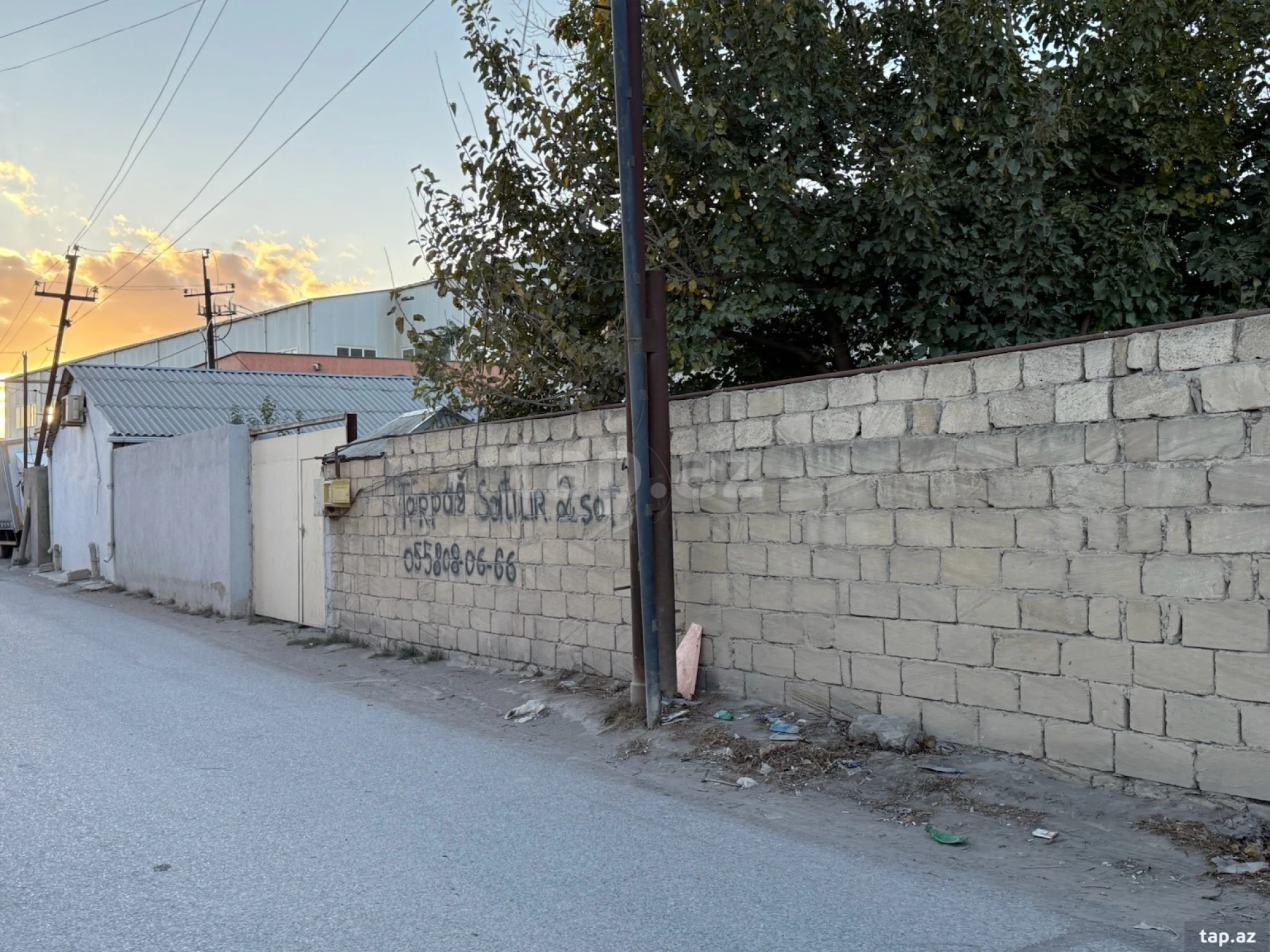 Satılır torpaq sahəsi