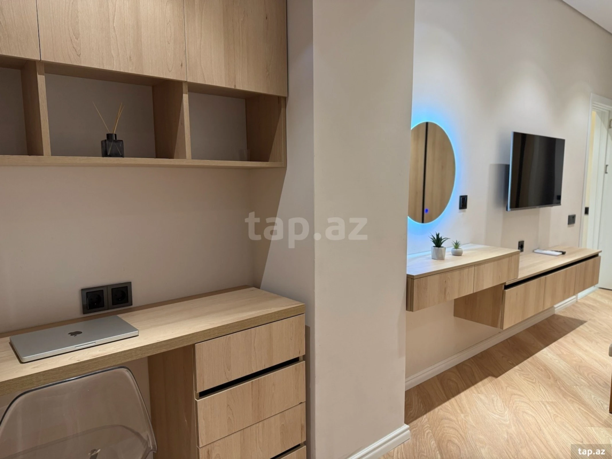 Kirayə verilir 2 otaqlı mənzil 50 m²