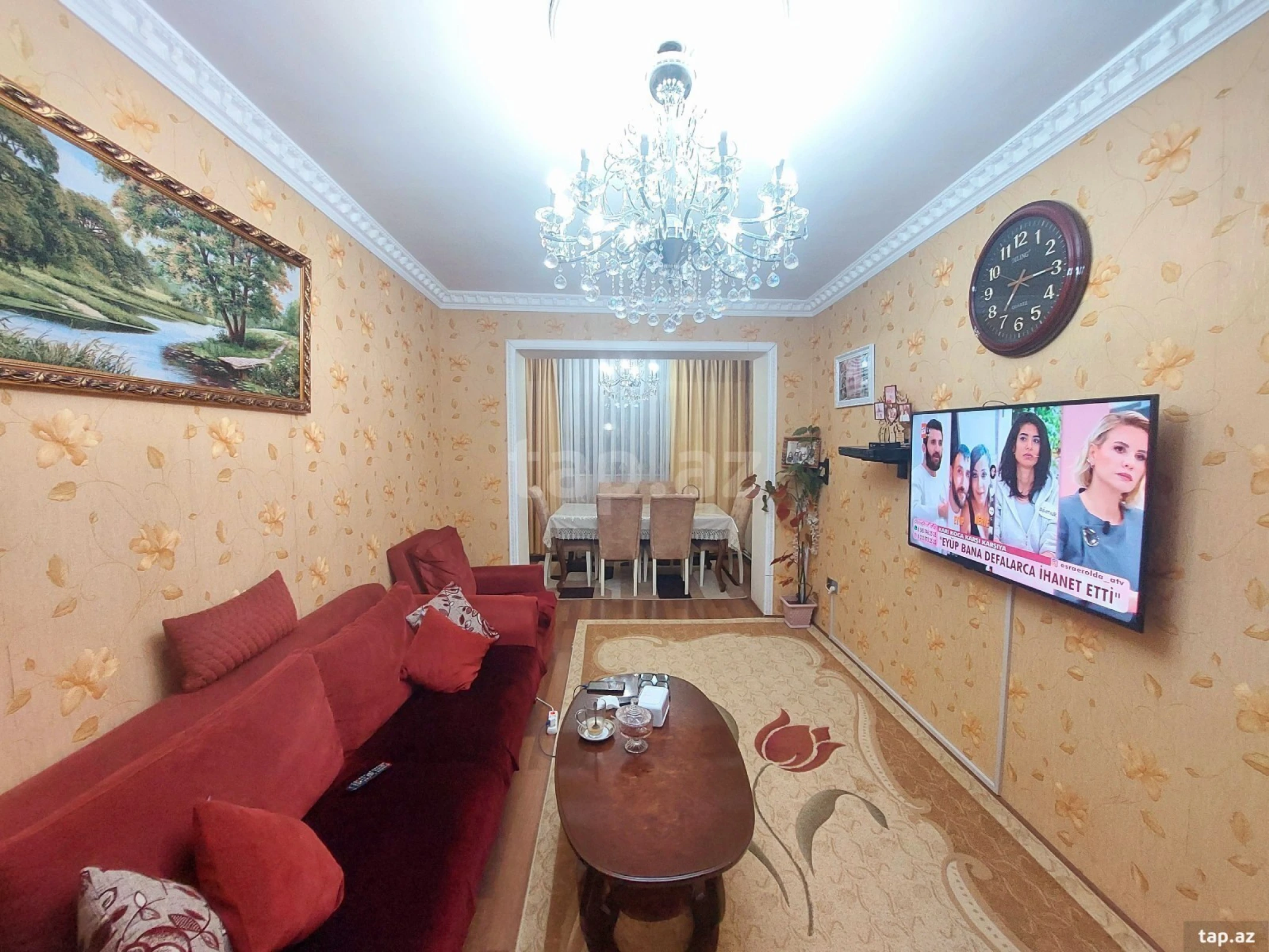 Satılır 3 otaqlı mənzil 80 m²