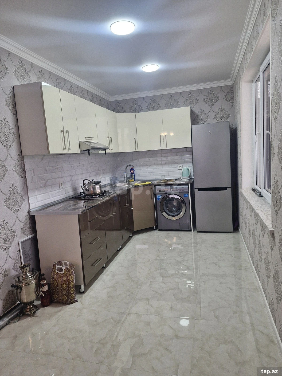 Kirayə verilir 3 otaqlı həyət evi