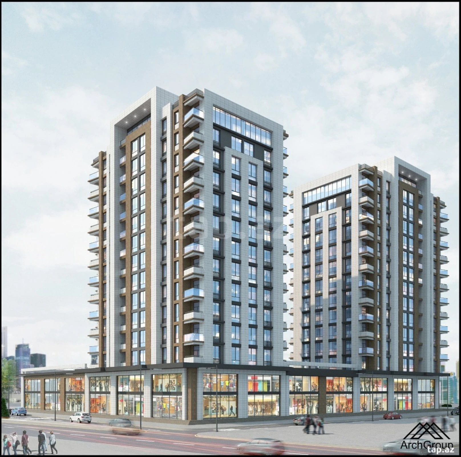 Satılır 2 otaqlı yeni tikili 78 m²