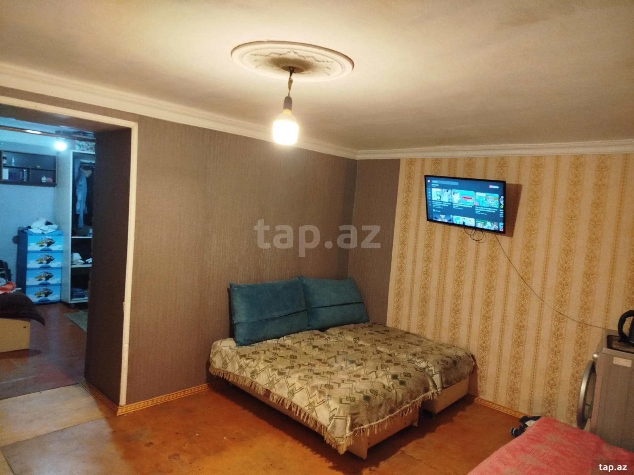 Satılır 2 otaqlı mənzil 44 m²