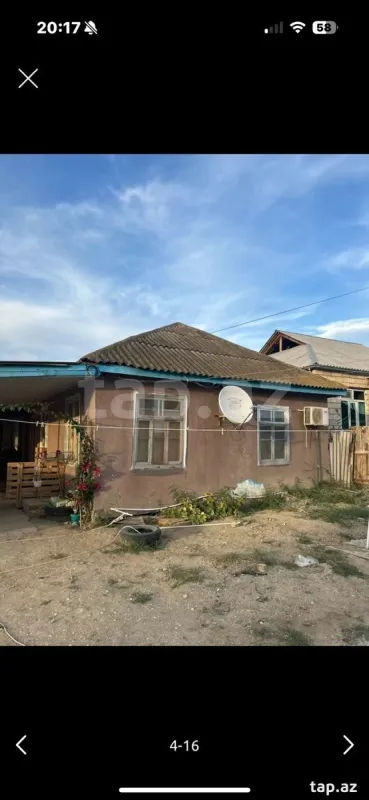 Satılır 3 otaqlı həyət evi