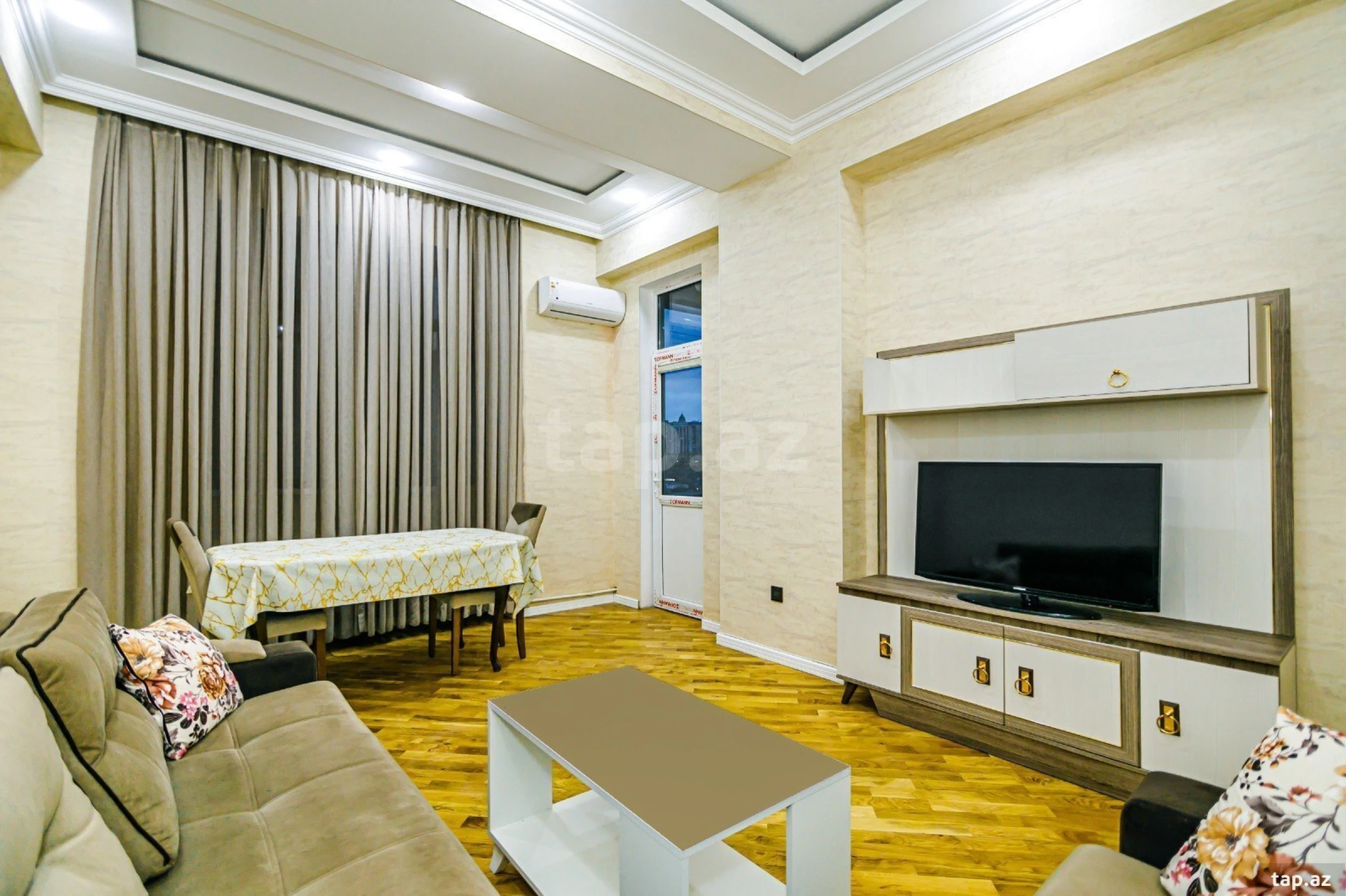 Kirayə verilir 2 otaqlı yeni tikili 60 m²