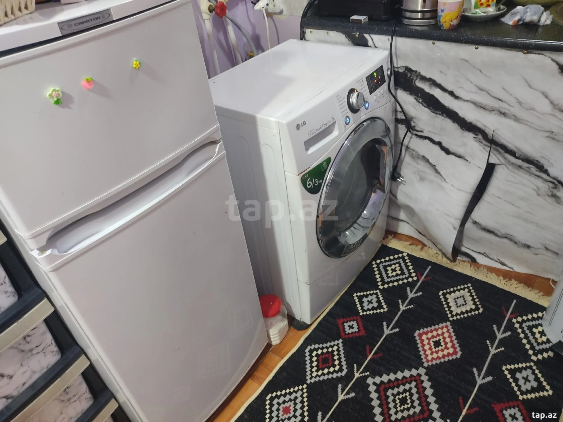 Satılır 2 otaqlı mənzil 45 m²