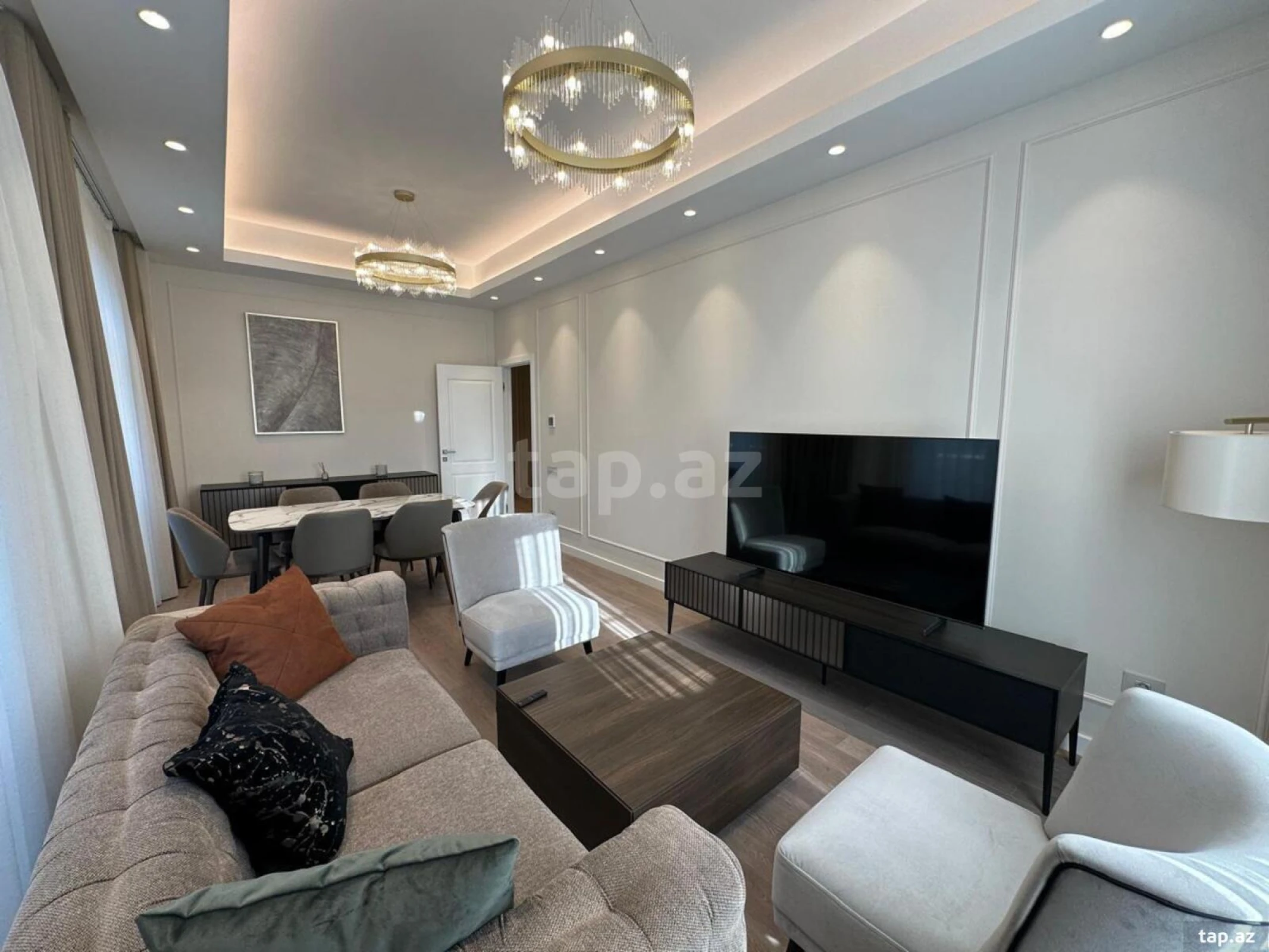 Kirayə verilir 2 otaqlı yeni tikili 106 m²