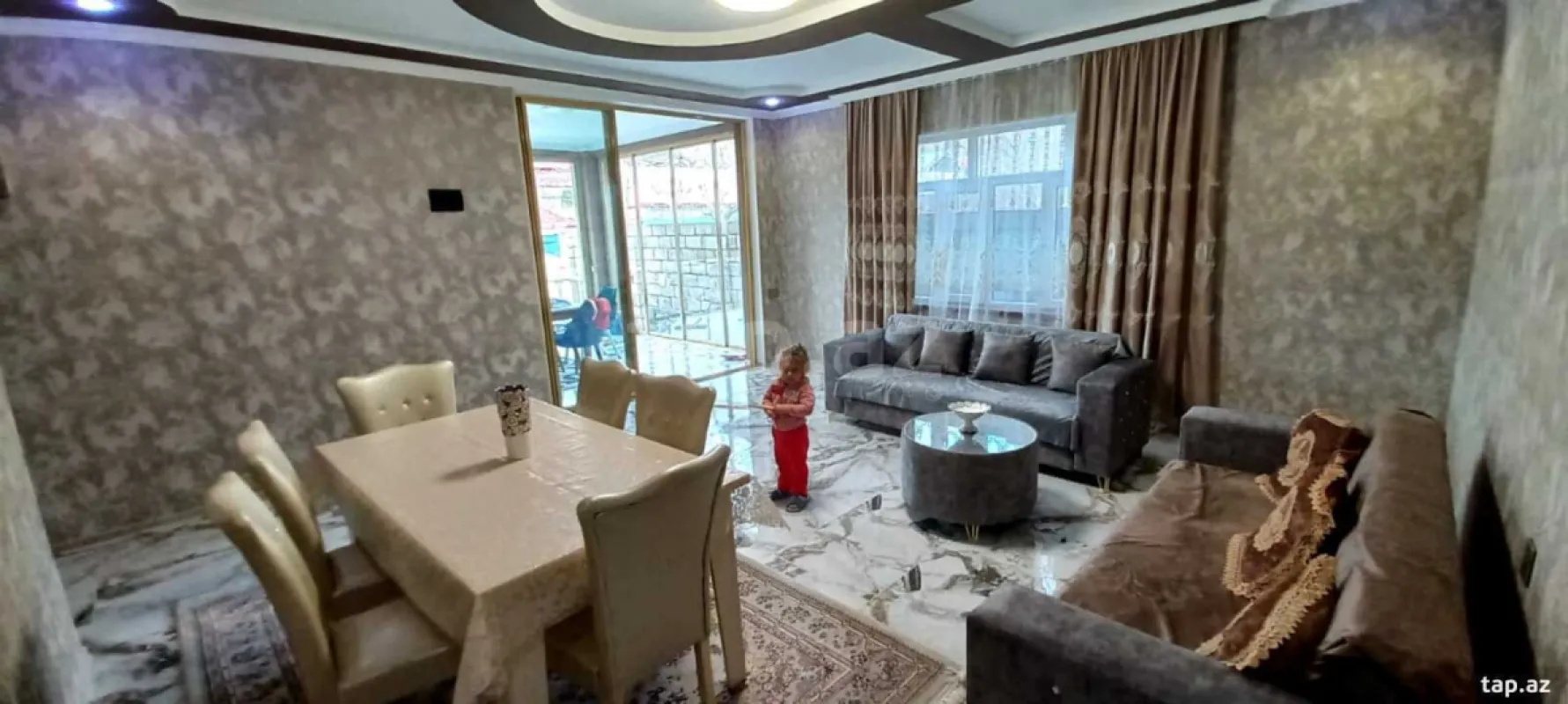 Kirayə verilir 3 otaqlı həyət evi 100 m²