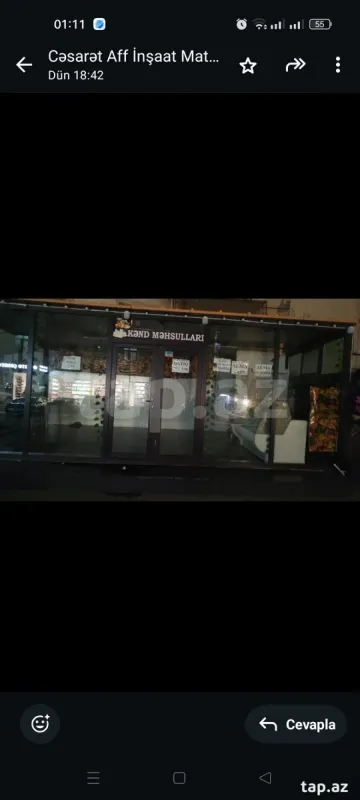 Kirayə verilir obyekt