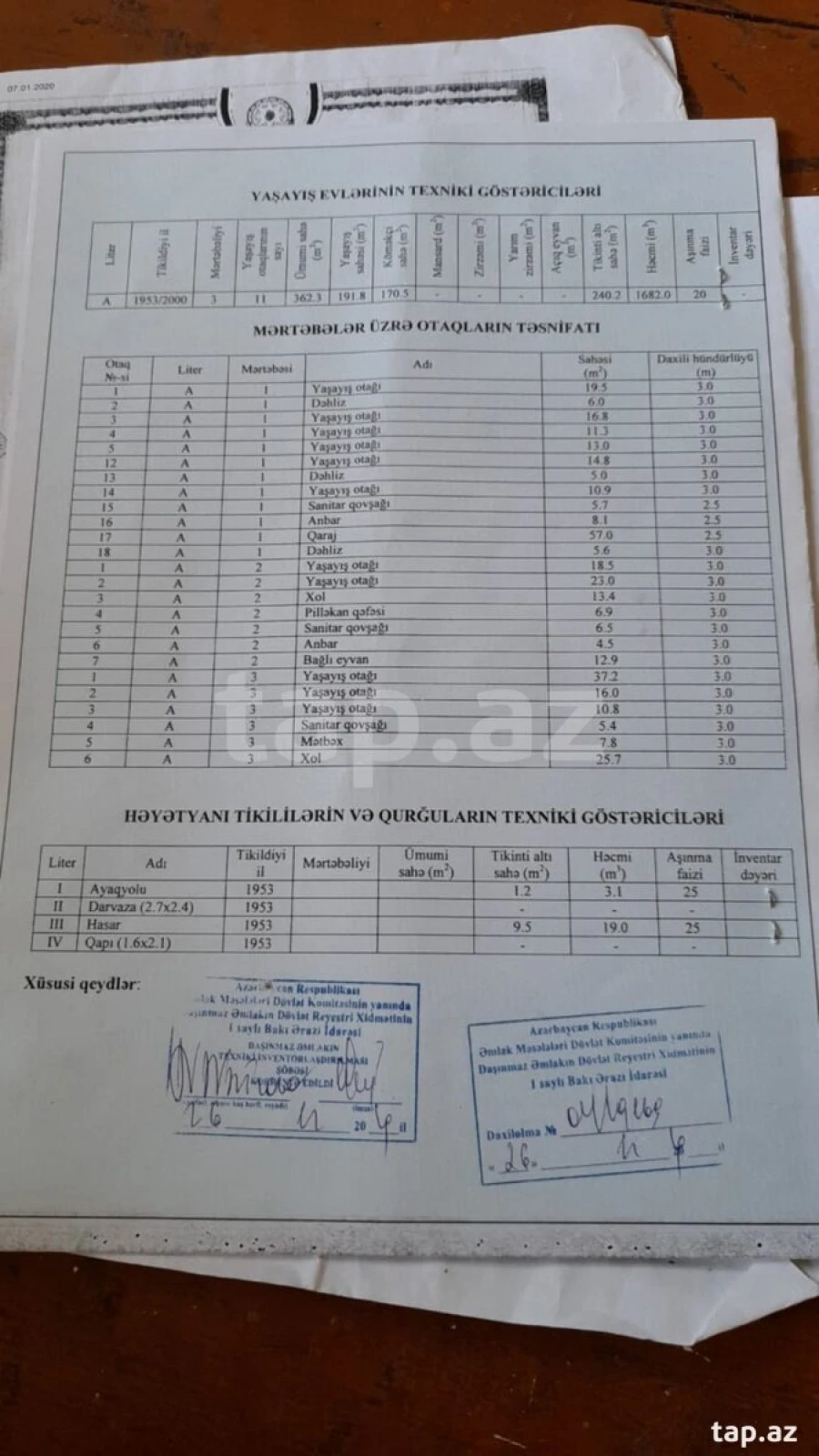 Satılır 11 otaqlı həyət evi 362 m²