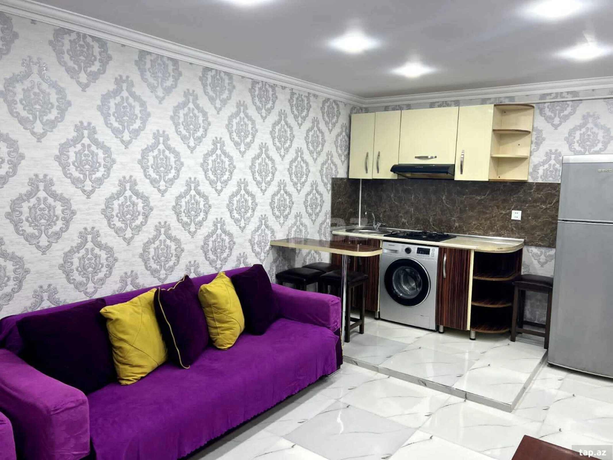 Kirayə verilir 2 otaqlı mənzil 40 m²