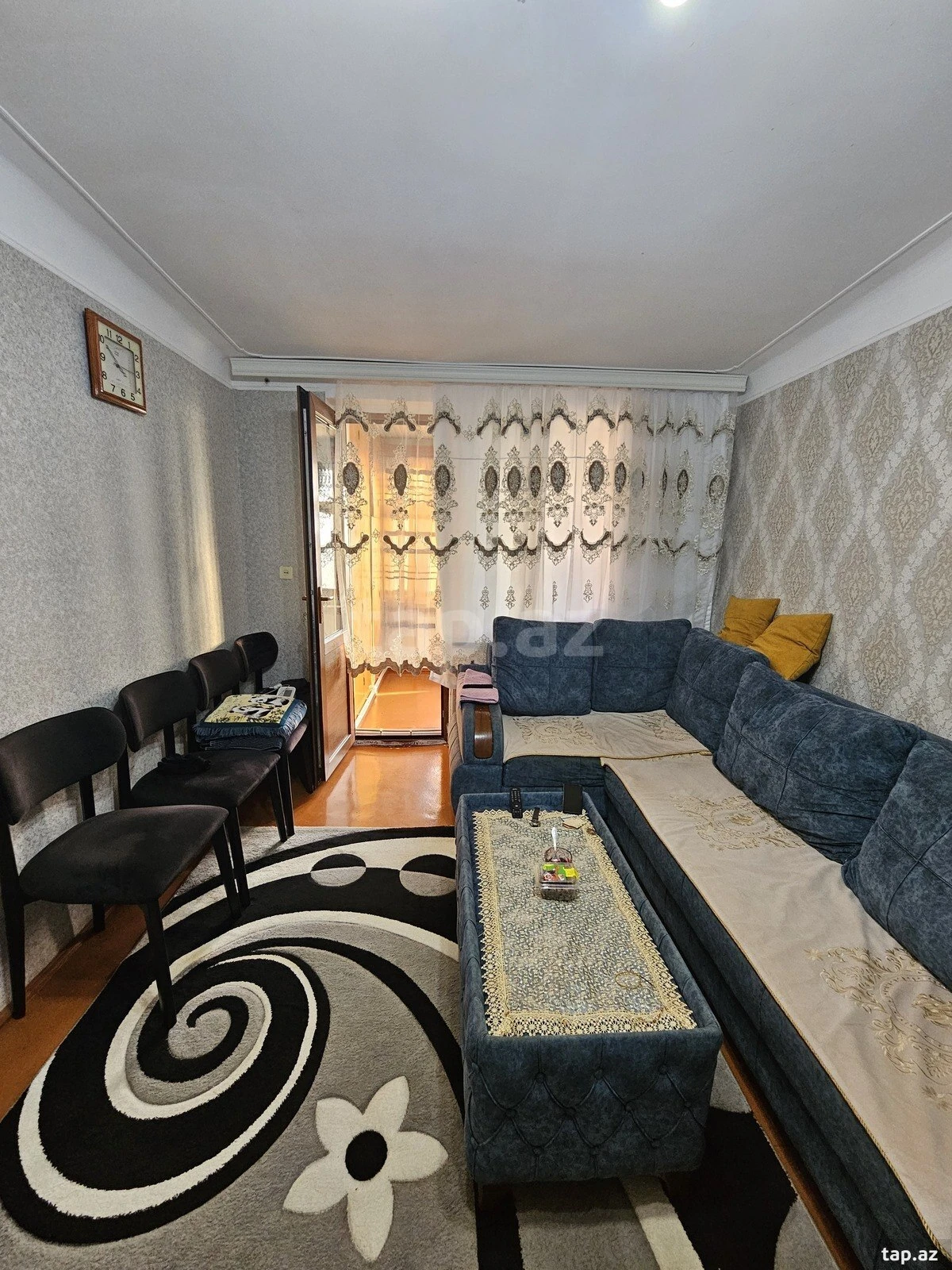 Satılır 2 otaqlı mənzil 46 m²