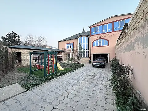 Satılır 9 otaqlı həyət evi — Sumqayıt, Saray 9 otaq 800.00 m²