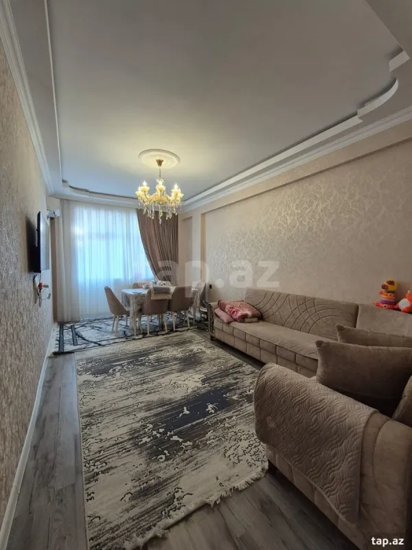 Satılır 2 otaqlı yeni tikili 54 m²