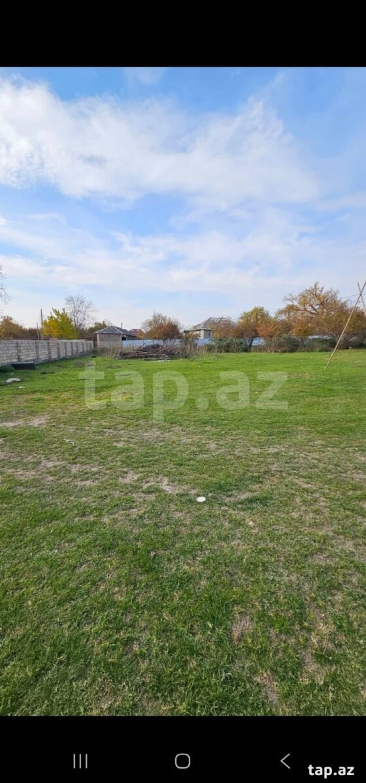 Satılır torpaq sahəsi