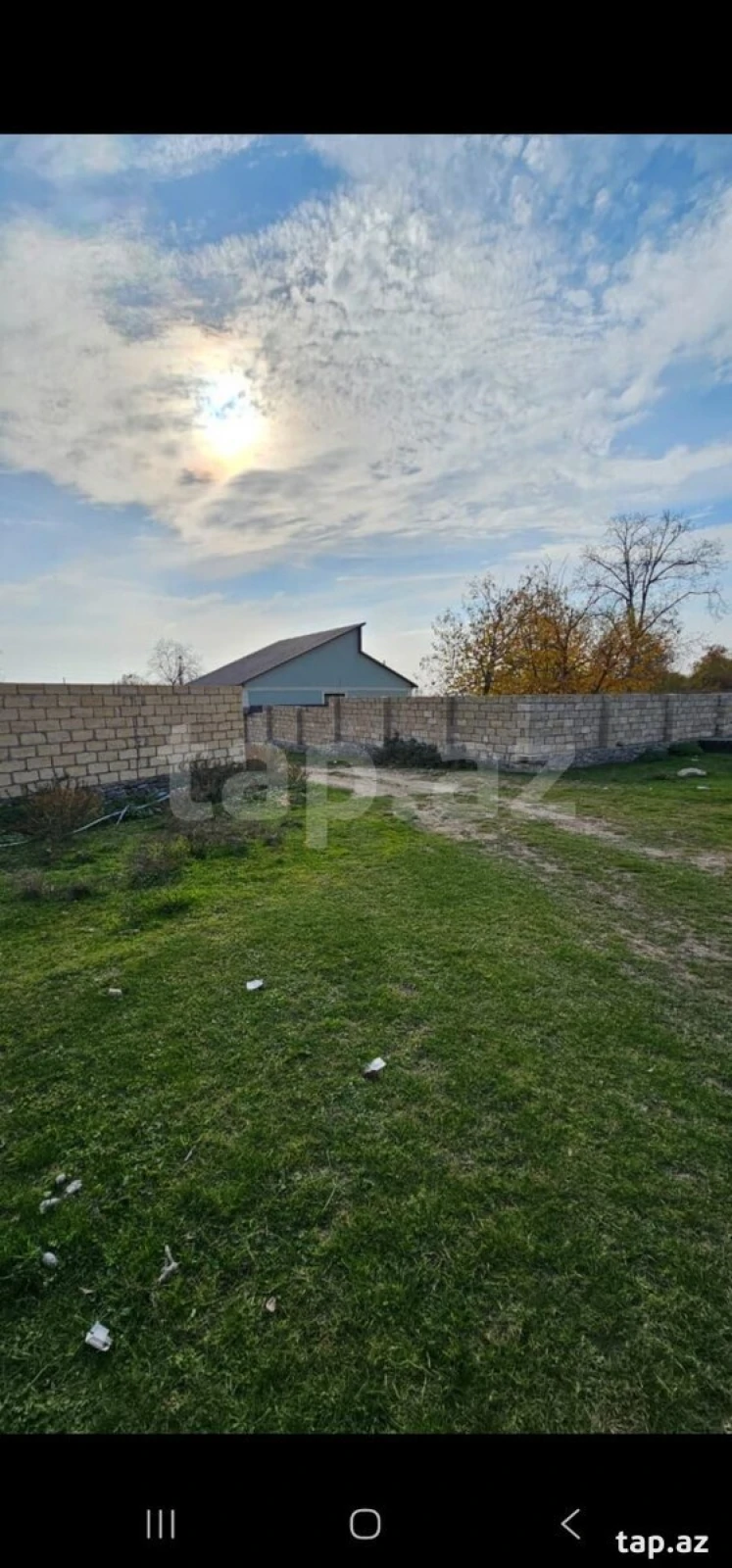 Satılır torpaq sahəsi