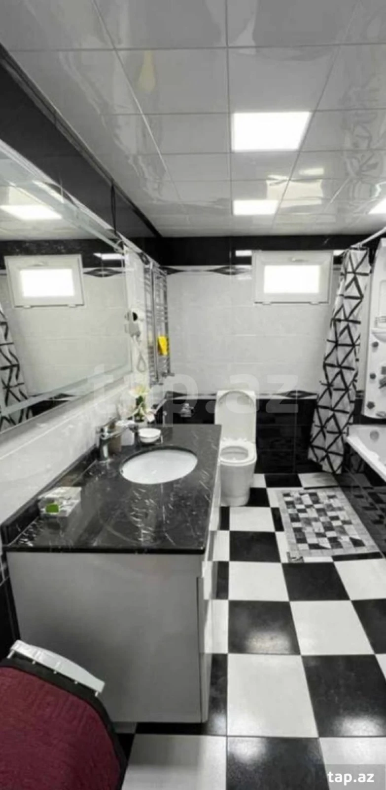 Kirayə verilir 3 otaqlı mənzil 80 m²