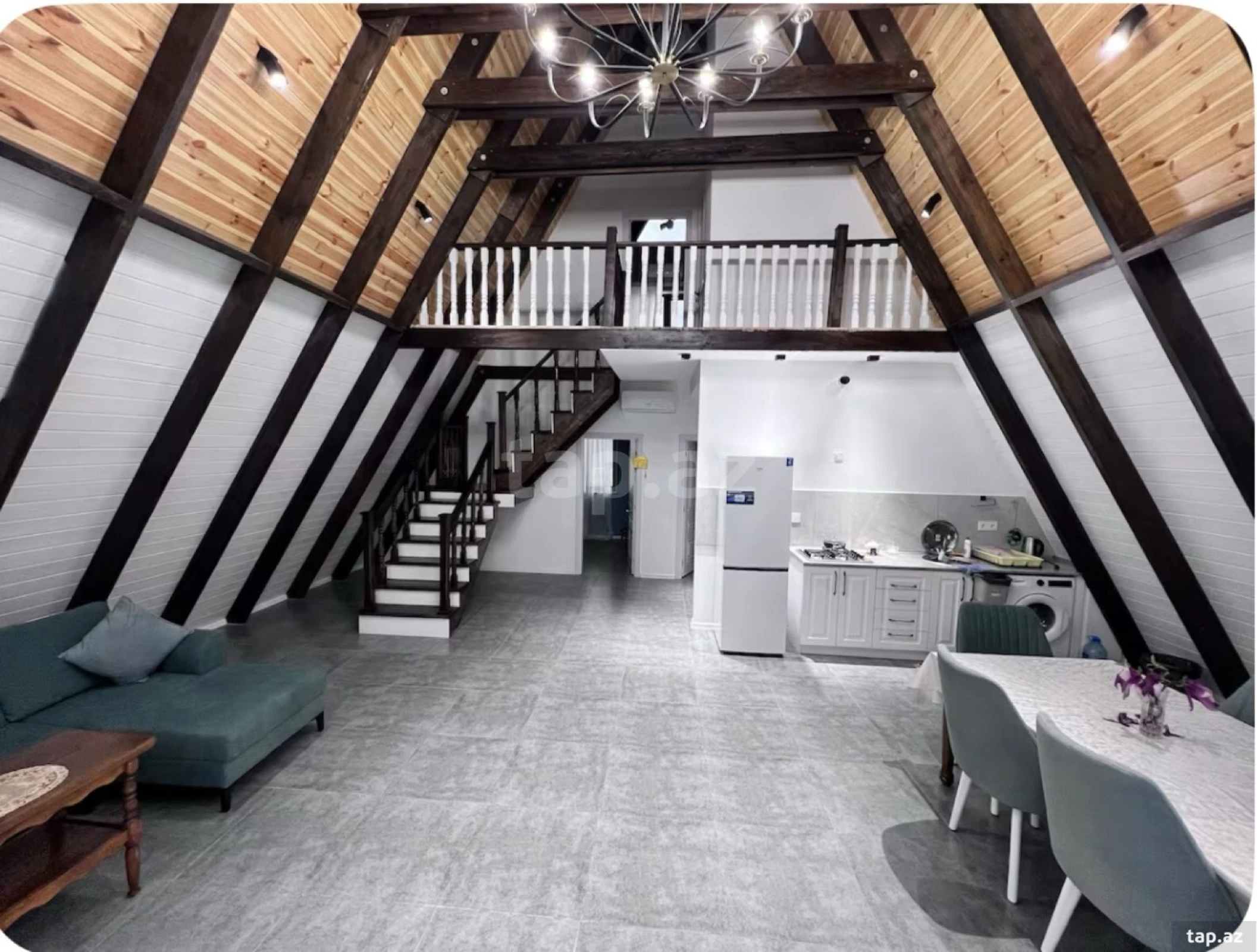 Kirayə verilir 4 otaqlı həyət evi