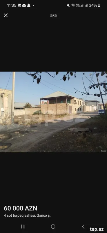 Satılır torpaq sahəsi