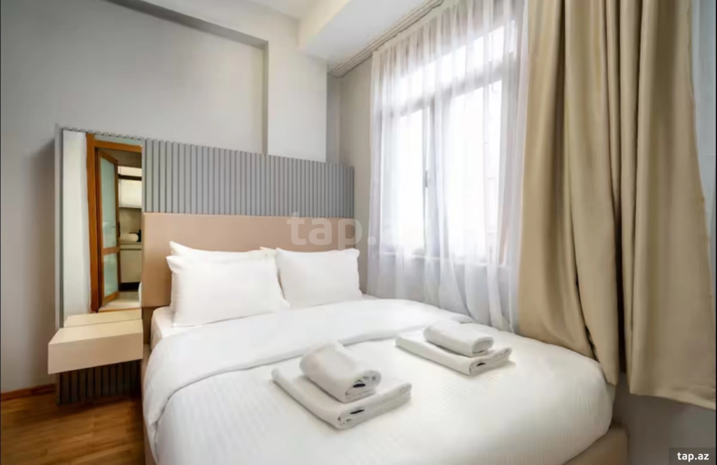 Kirayə verilir 1 otaqlı yeni tikili 43 m²