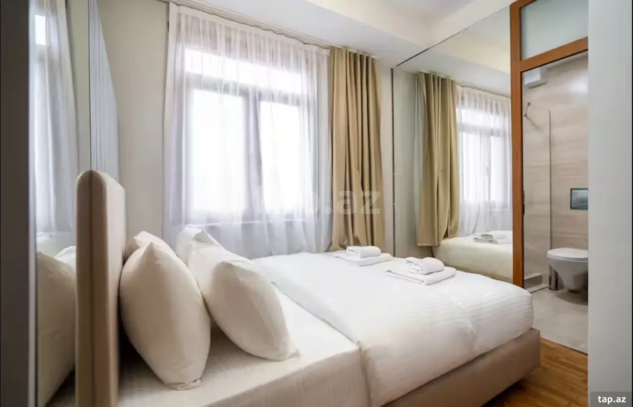 Kirayə verilir 1 otaqlı yeni tikili 43 m²