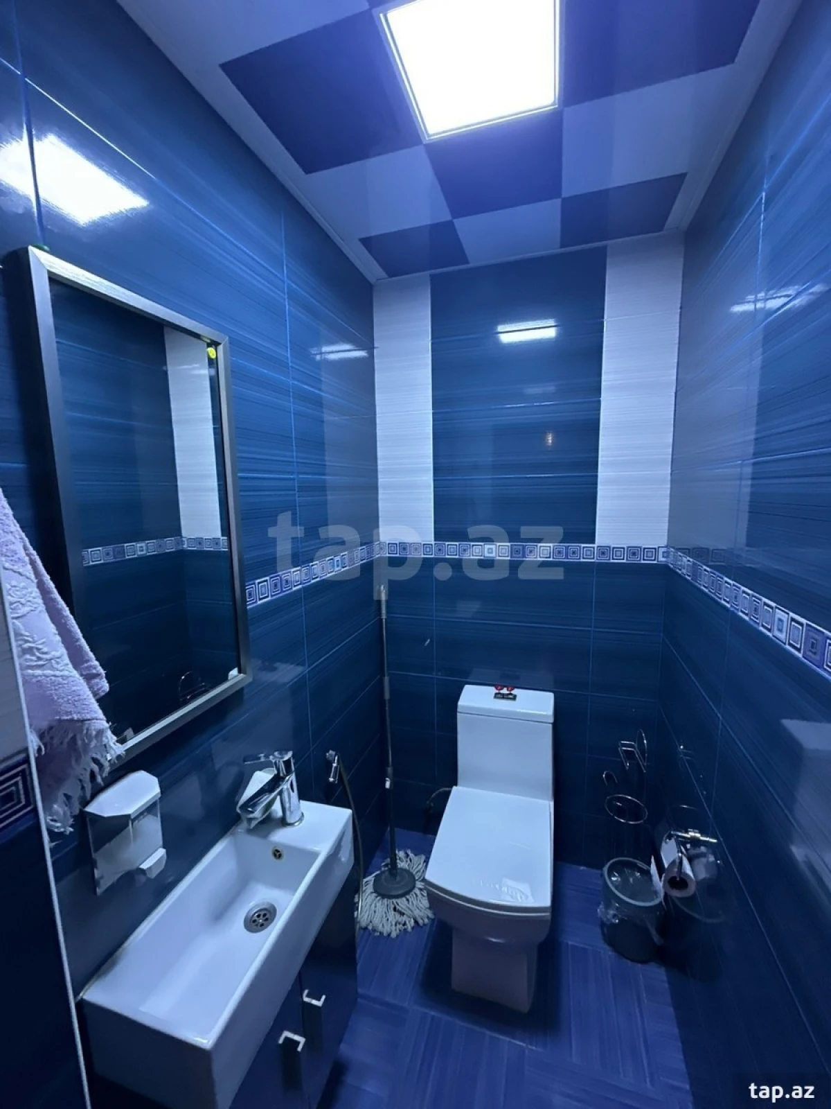 Satılır 5 otaqlı mənzil 90 m²