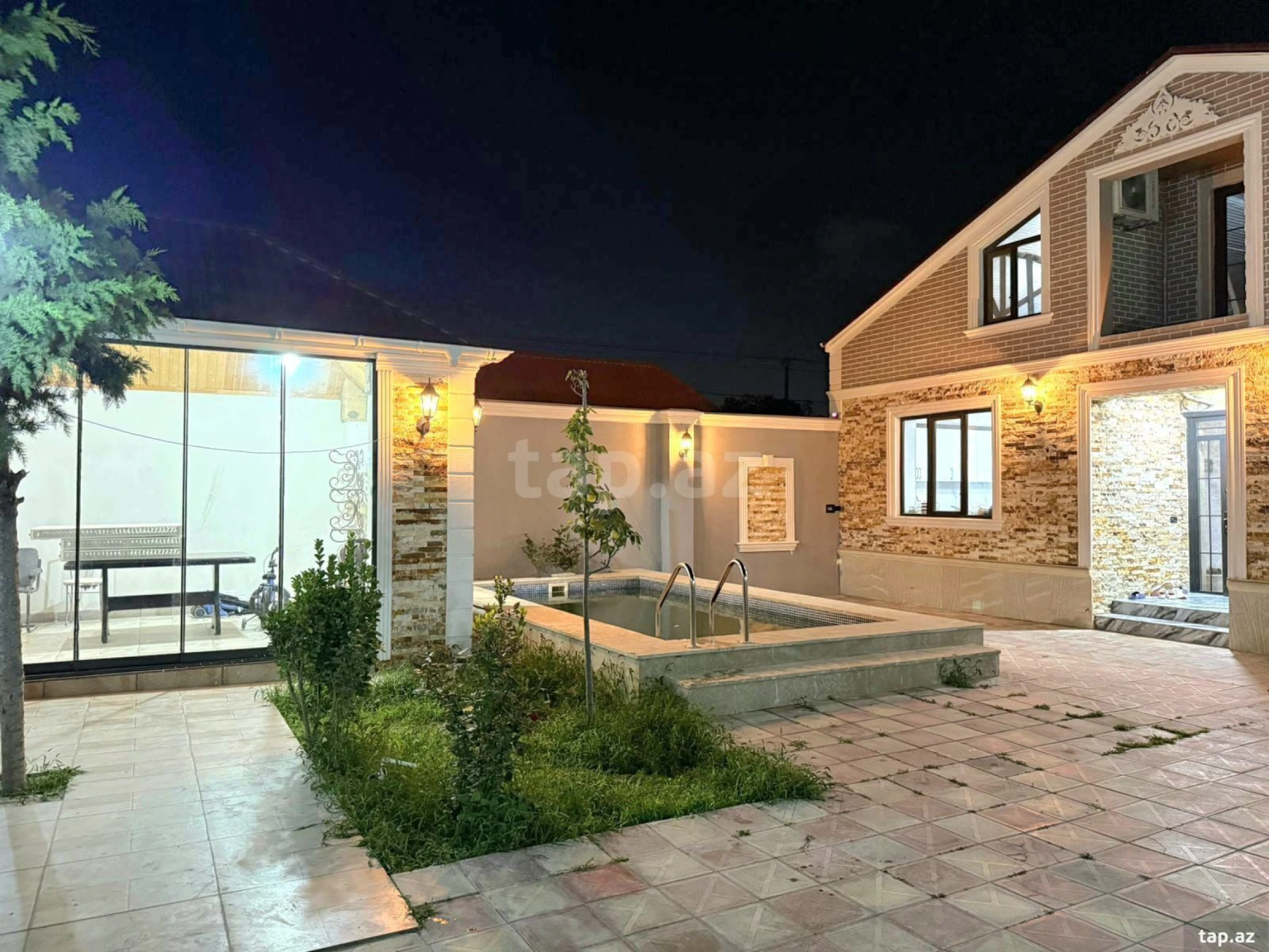 Kirayə verilir 3 otaqlı həyət evi