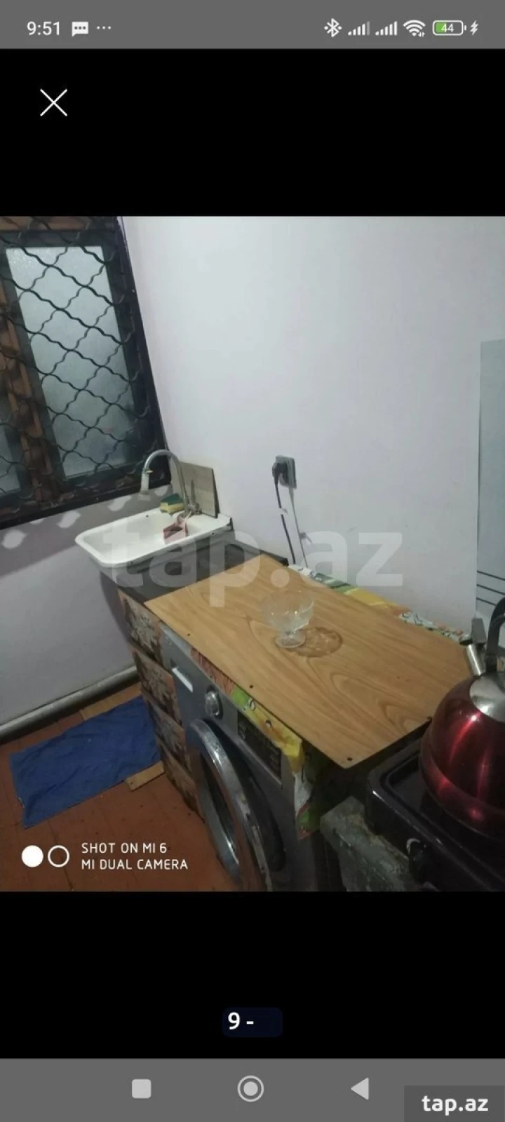 Kirayə verilir 1 otaqlı həyət evi