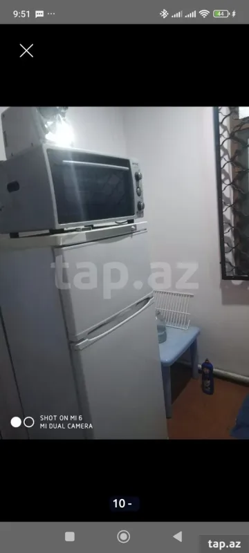 Kirayə verilir 1 otaqlı həyət evi