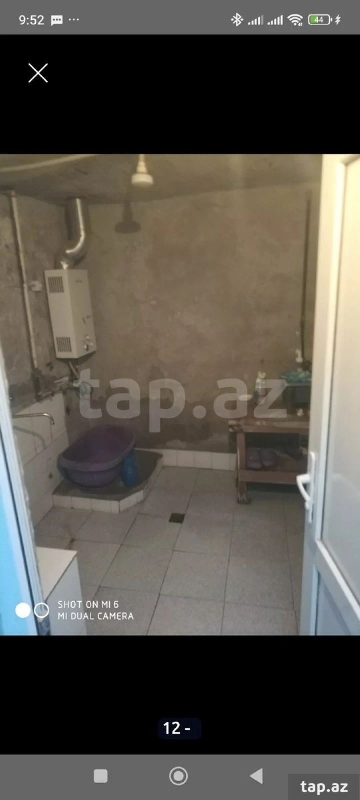 Kirayə verilir 1 otaqlı həyət evi