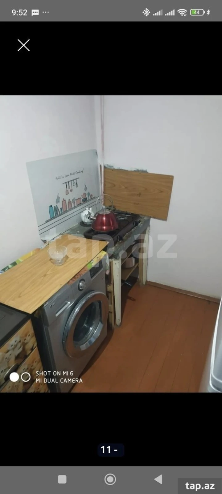 Kirayə verilir 1 otaqlı həyət evi