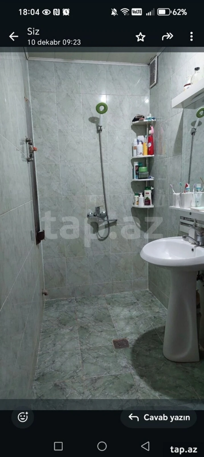 Satılır 2 otaqlı yeni tikili 45 m²