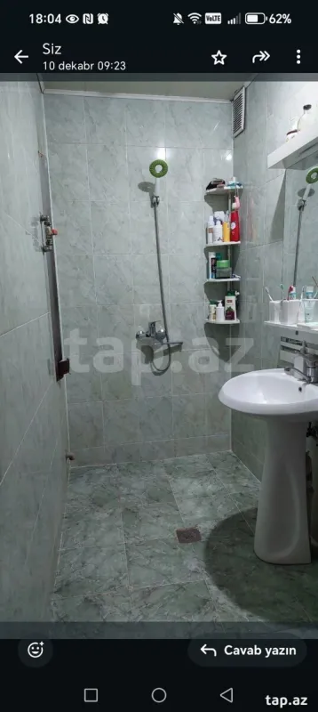 Satılır 2 otaqlı yeni tikili 45 m²