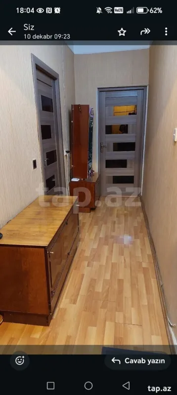 Satılır 2 otaqlı yeni tikili 45 m²