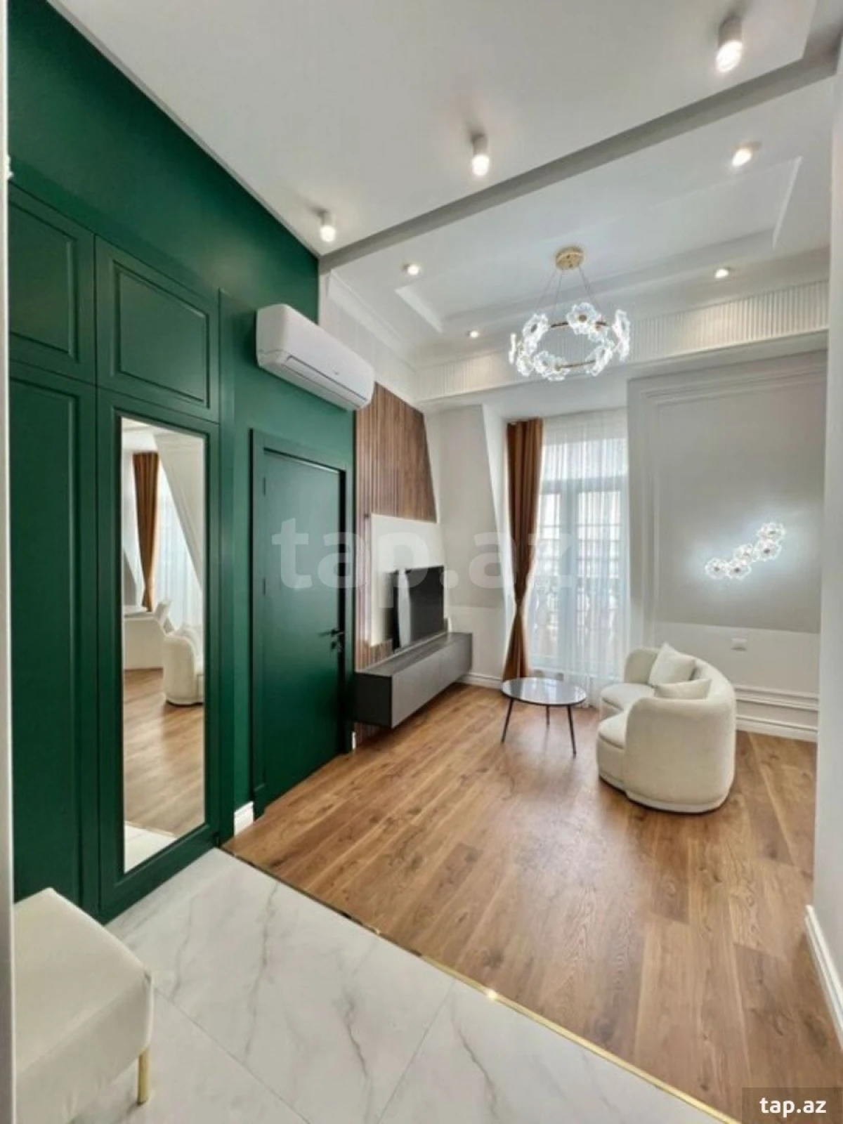 Kirayə verilir 2 otaqlı yeni tikili 60 m²