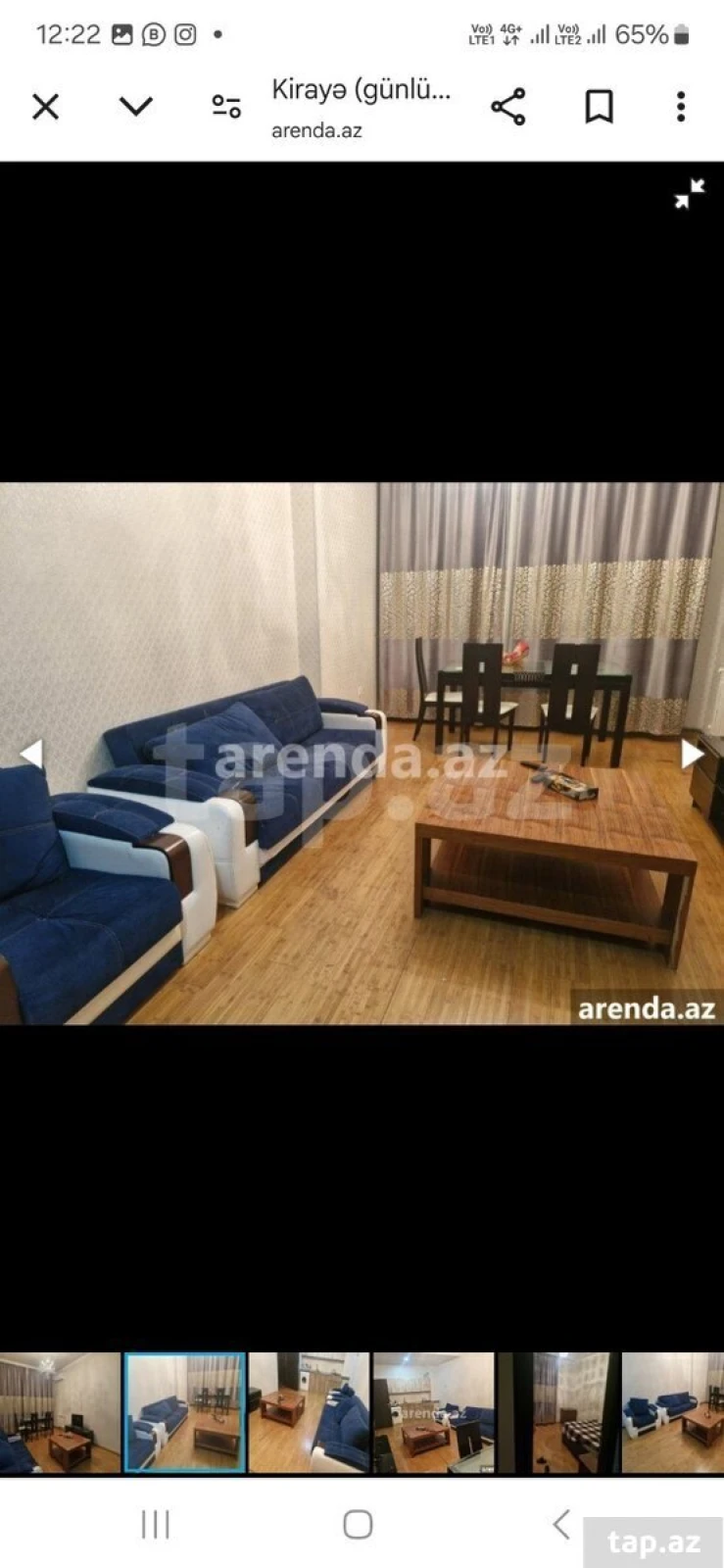 Kirayə verilir 2 otaqlı yeni tikili 75 m²