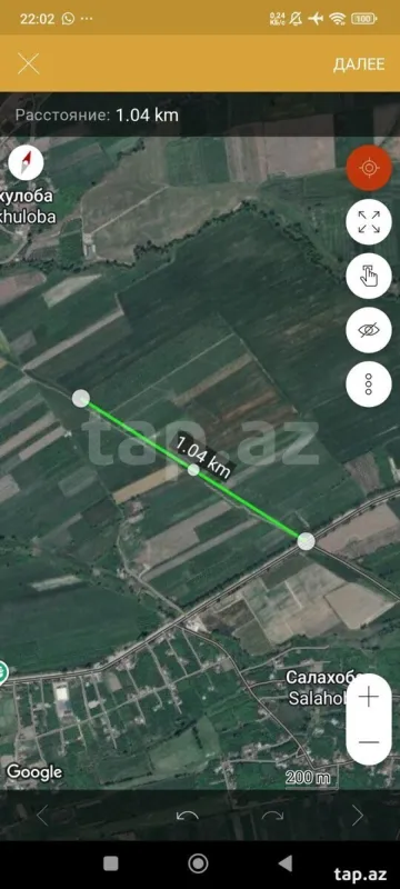Satılır torpaq sahəsi