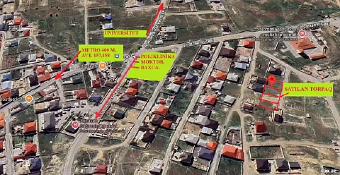 Satılır torpaq sahəsi