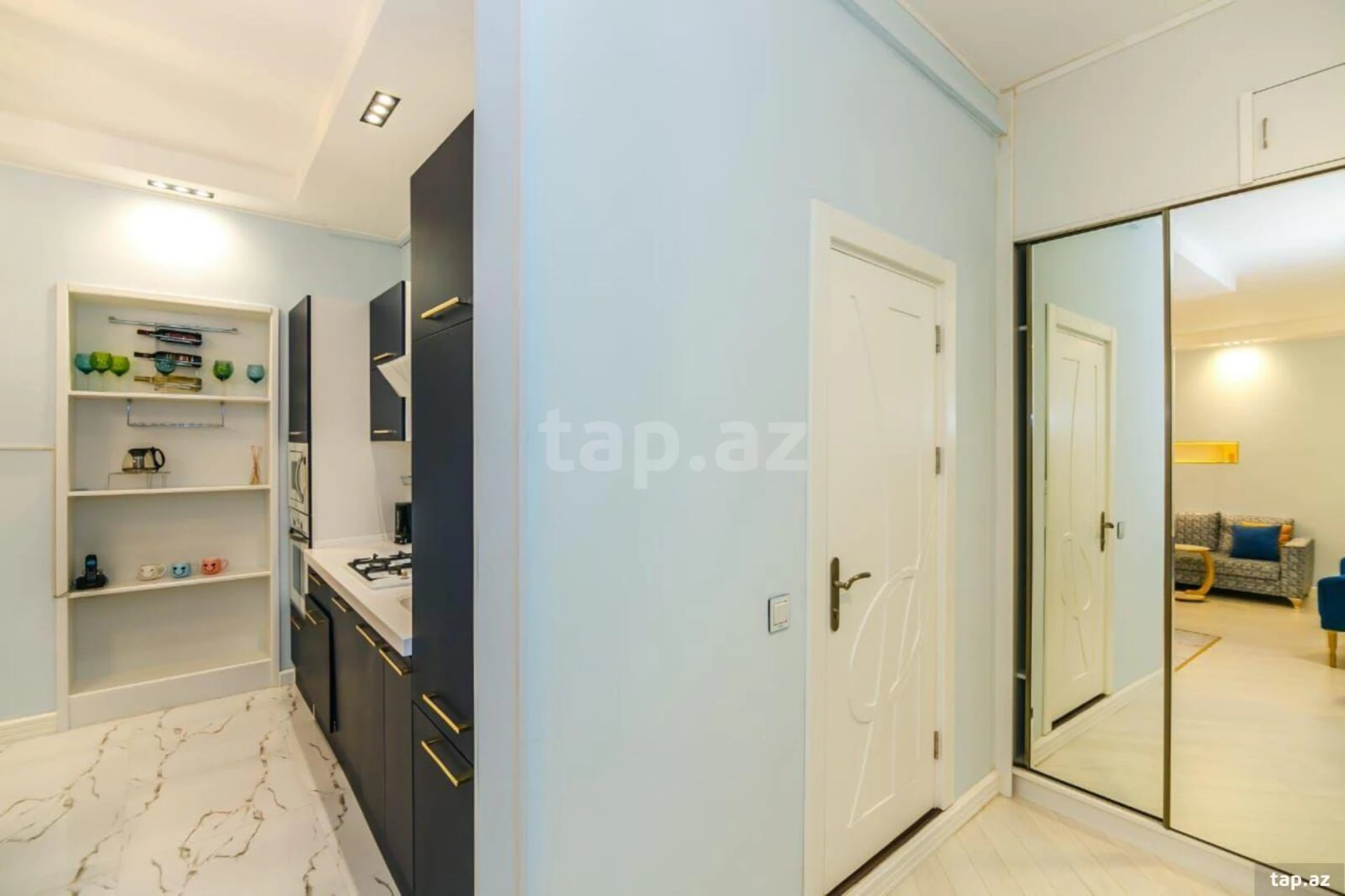 Kirayə verilir 2 otaqlı yeni tikili 75 m²